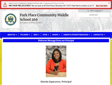 Tablet Screenshot of parkplace266.org
